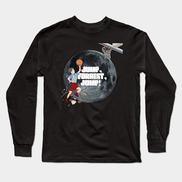 Forrest Jump Long Sleeve T-Shirt by Altrofaker